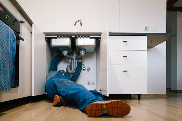 Professional Plumbing technician working in Parker, FL